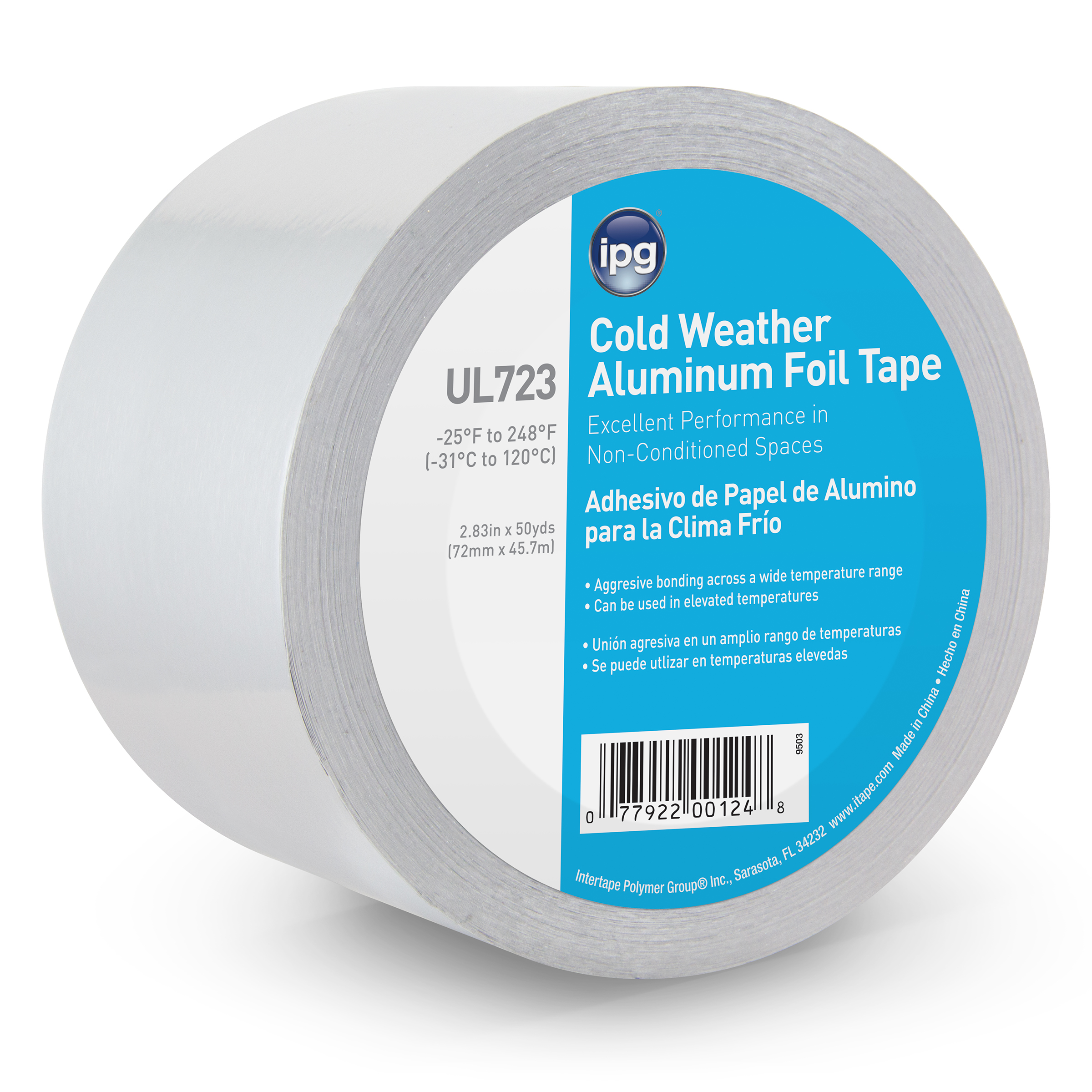 Cold Weather Aluminum Foil Tape