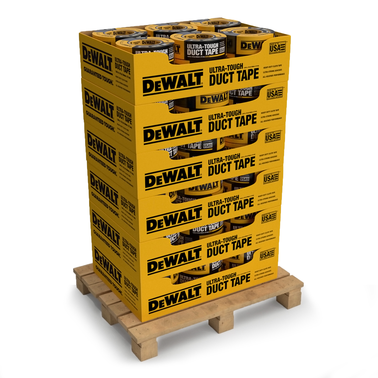 IPG DEWALT® Duct Tape Quarter Pallet
