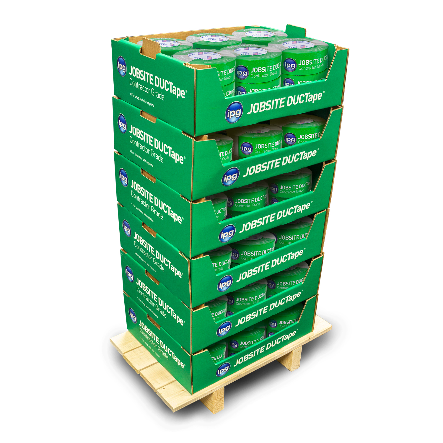 IPG Jobsite DUCTape Quarter Pallet
