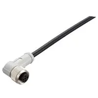 Keyence OP-87641 — Connector Cable M12, L-shaped, 10 m, Oil-resistant