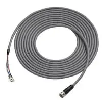 Keyence OP-88841 — Power cable, M12 L-coded 5-pin to Flying lead, 5m, for PoE switch or lighting controller