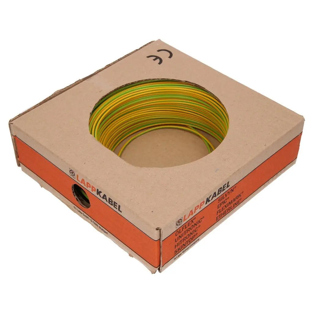 Lapp 4520005 H07V-K Cable 10mm² Green/Yellow 100m