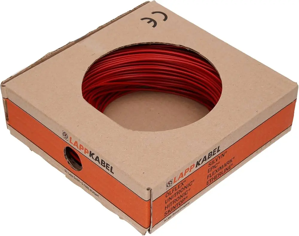 Lapp 4520041 H07V-K Flexible Cable 1.5mm² Red 100m