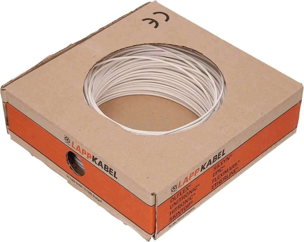 Lapp 4520052 H07V-K Flexible Cable 2.5mm² White 100m