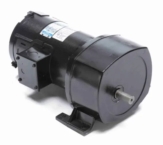 108704.00 Leeson |   Parallel Shaft 1/4 hp, 60 RPM 90 Volts DC TENV Electric Gear Motor