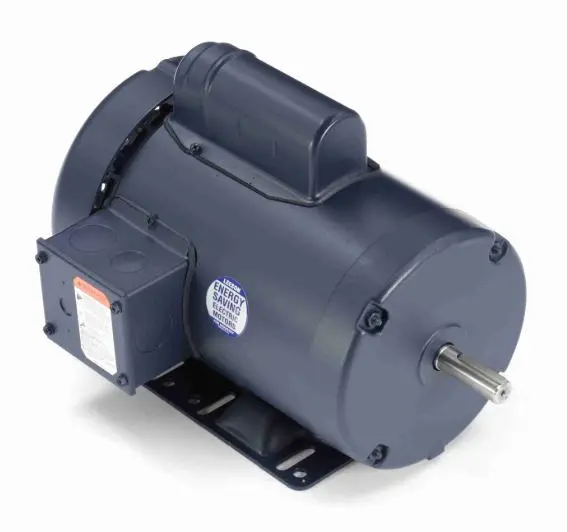 110066.00 Leeson |  1 hp 1425 RPM 56H Frame TEFC Rigid Base 110/220V 50hz.