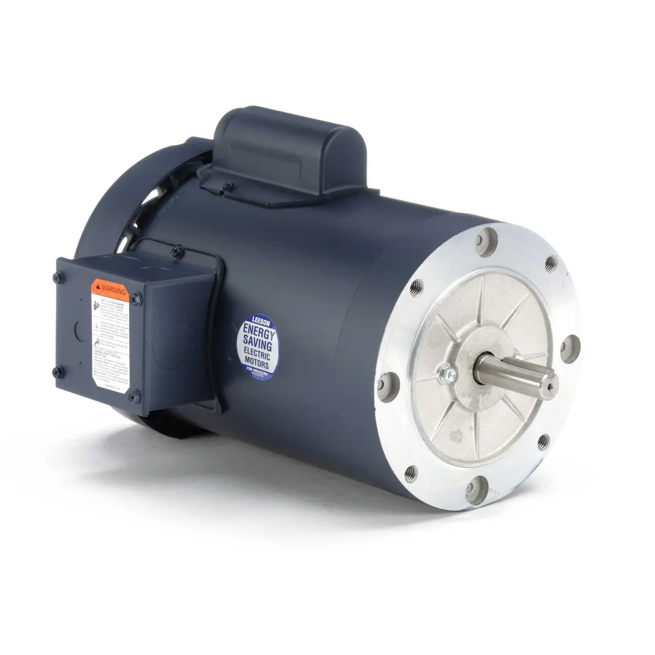 110411.00 Leeson |  1/2 hp 1200 RPM 56C Frame TEFC C-Face (no base) 115/208-230V