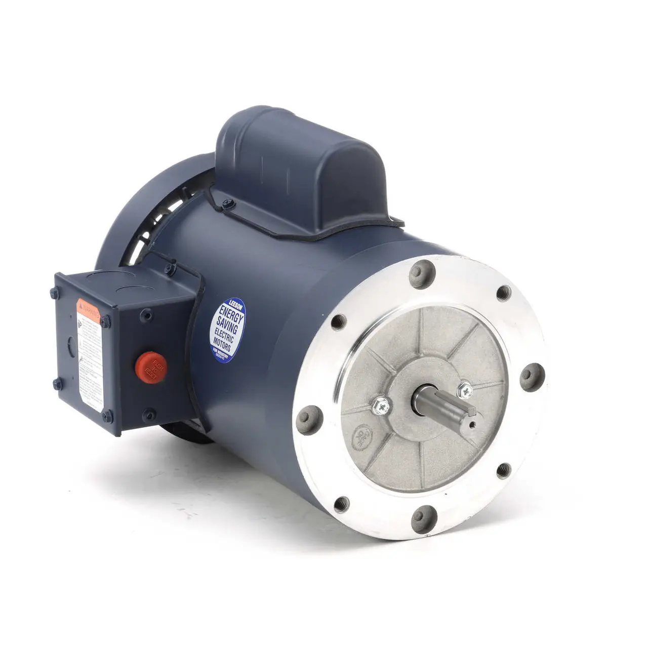 113924.00 Leeson |  1 hp 1425 RPM 56C Frame TEFC No Base 110/220V 50hz.