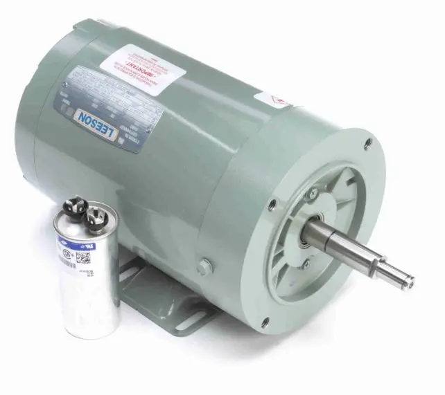 113939.00 Leeson |  1/2 hp 3450 RPM 56CZ Frame 230V Milk Transfer (Babson 27732) Pump Motor