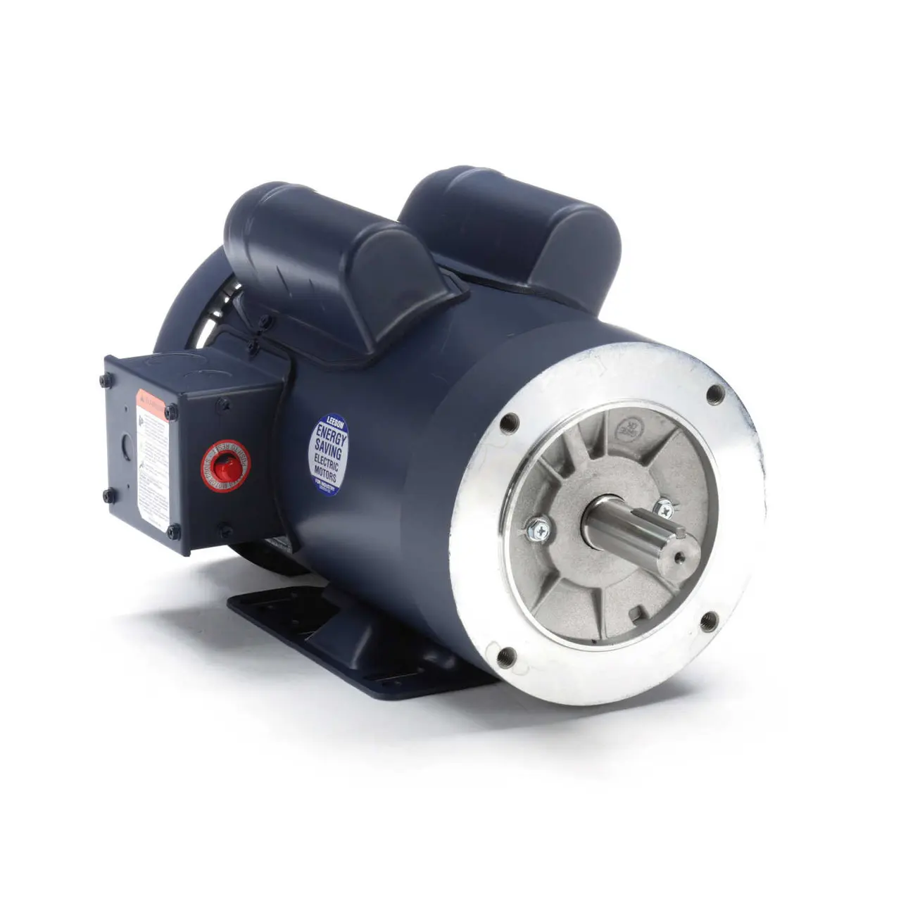 121465.00 Leeson |  2 hp 1800 RPM 145TC Frame TEFC C-Face- Rigid Base 115/208-230V