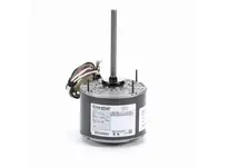 Leeson X420 1/4 HP, 1625 RPM single-phase agricultural fan motor with 48Y NEMA frame and Open Air Over (OPAO) enclosure. Operates on 460V at 60 Hz. De