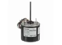 Leeson X422 1/2 HP, 1625 RPM single-phase agricultural fan motor with 48Y NEMA frame and Open Air Over (OPAO) enclosure. Operates on 460V at 60 Hz. De