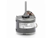 Leeson X476 1/4 HP, 1625 RPM single-phase agricultural fan motor with 48Y NEMA frame and Open Air Over (OPAO) enclosure. Operates on 230V at 60 Hz. De