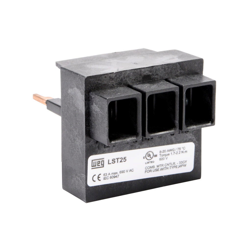 WEG Electric incoming power terminal block - LST25