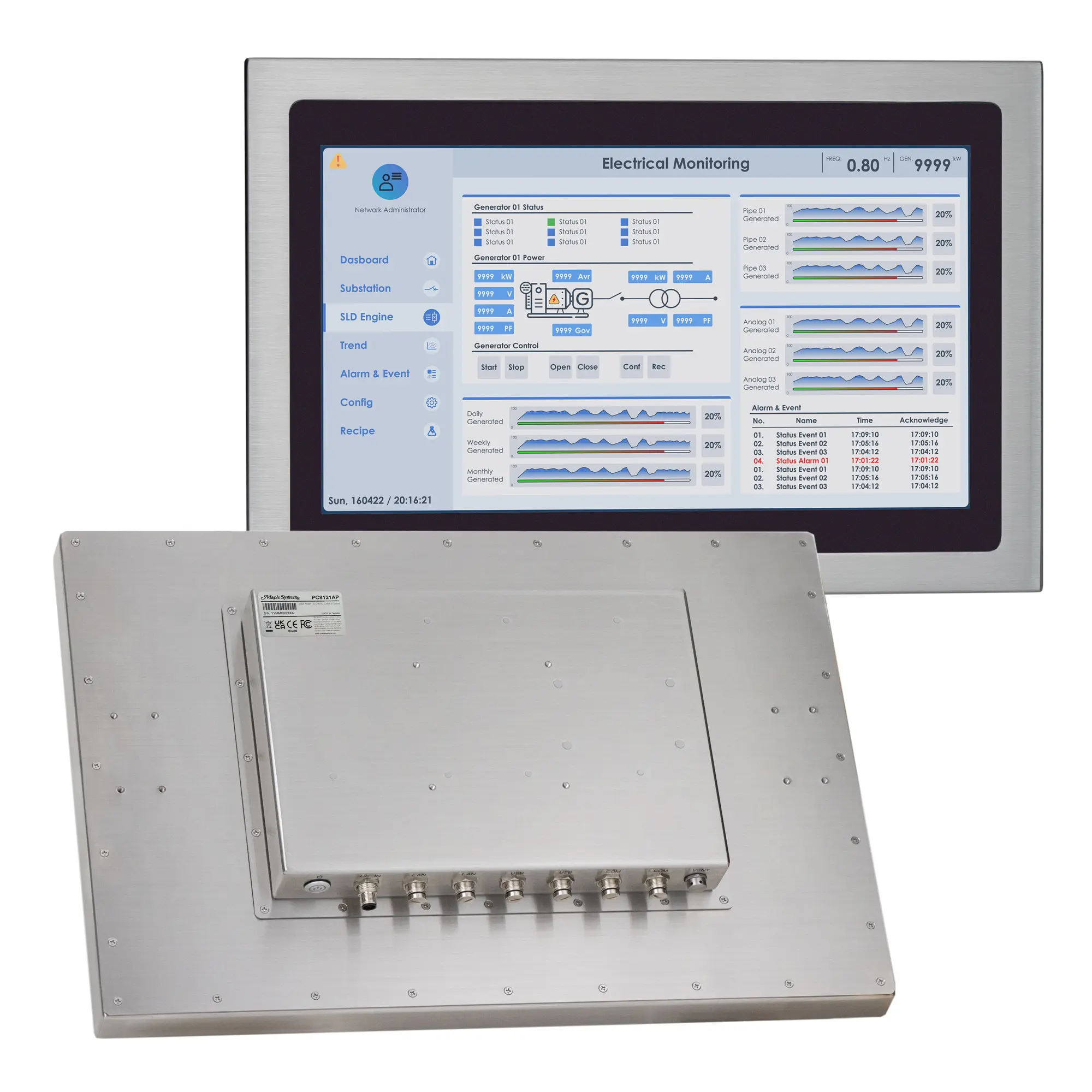 Maple Systems PC8121AP