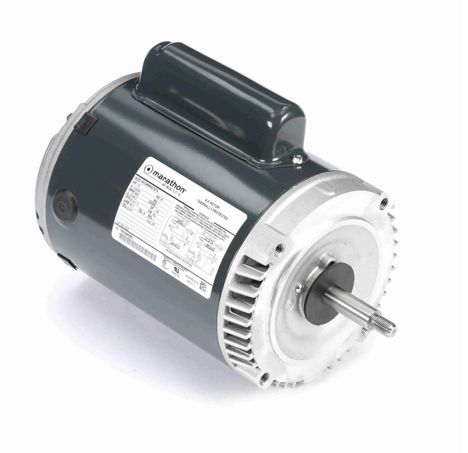 MC337 Marathon 1 1/2 hp Basic Jet Pump Motor 3600 RPM 115/230V ODP 56J Frame (no base)