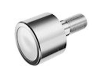 McGill Bearing McGill PCF 4 CAMROL cam follower with 4 in roller diameter, standard stud construction, and a metal expansion plug with rubber lip seal. Built from 52
