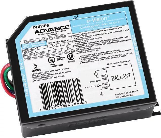 Advance IMH39GLFM - Electronic Fluorescent Ballasts