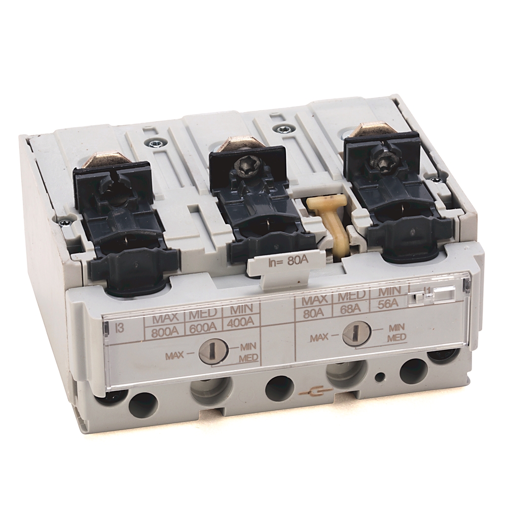 Allen-Bradley 140G-HTF3-C80 Molded Case Circuit Breaker Trip Unit,125A Frame,80A,Thermal Magnetic, 3 Pole