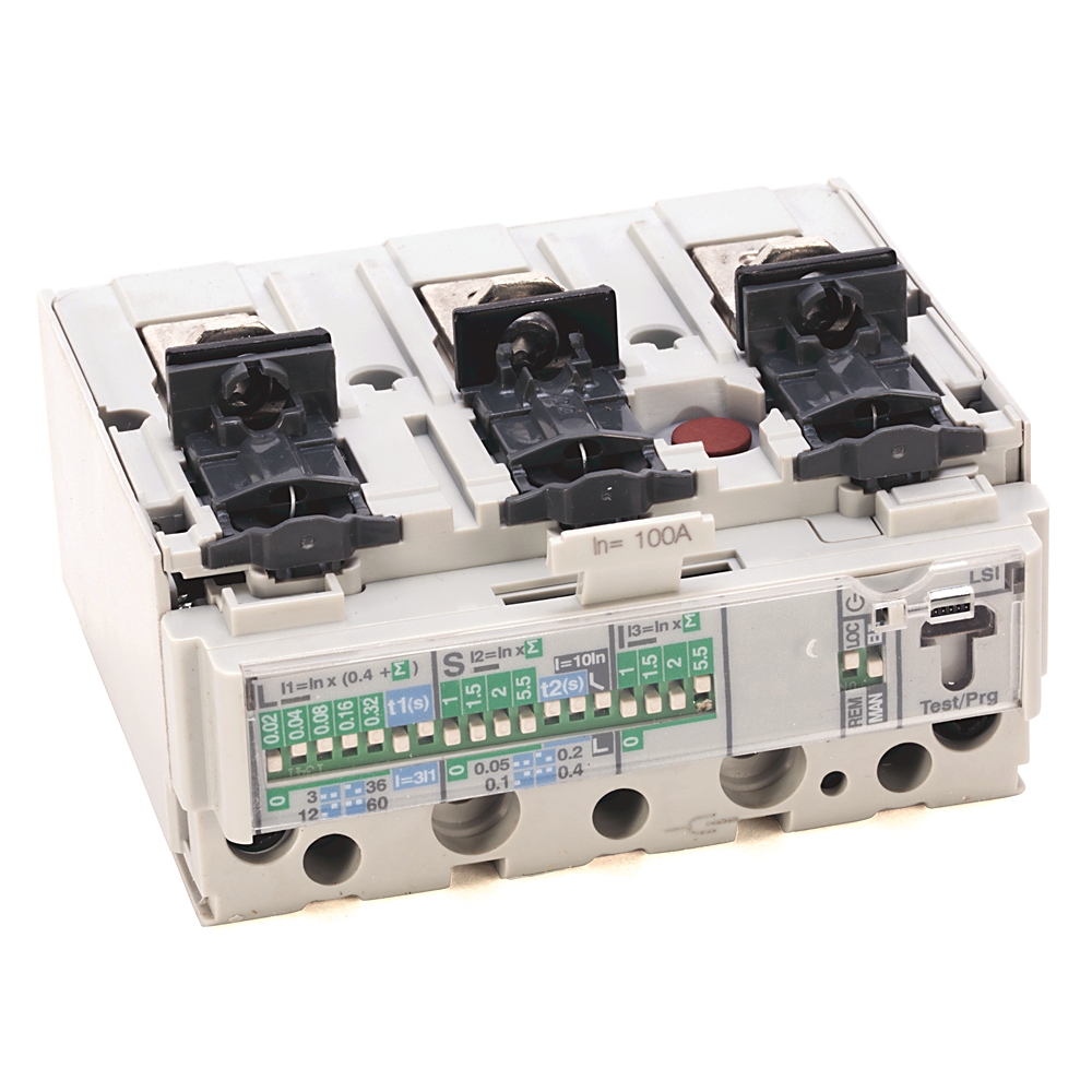 Allen-Bradley 140G-HTH3-D10 Molded Case Circuit Breaker Trip Unit,125A Frame,100A,LSI, 3 Pole