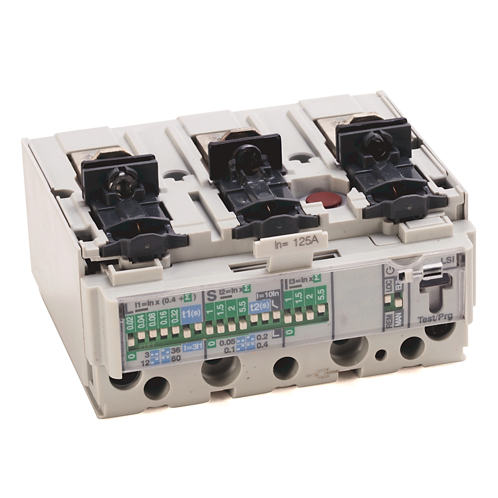 Allen-Bradley 140G-HTH3-D12 Molded Case Circuit Breaker Trip Unit,125A Frame,125A,LSI, 3 Pole
