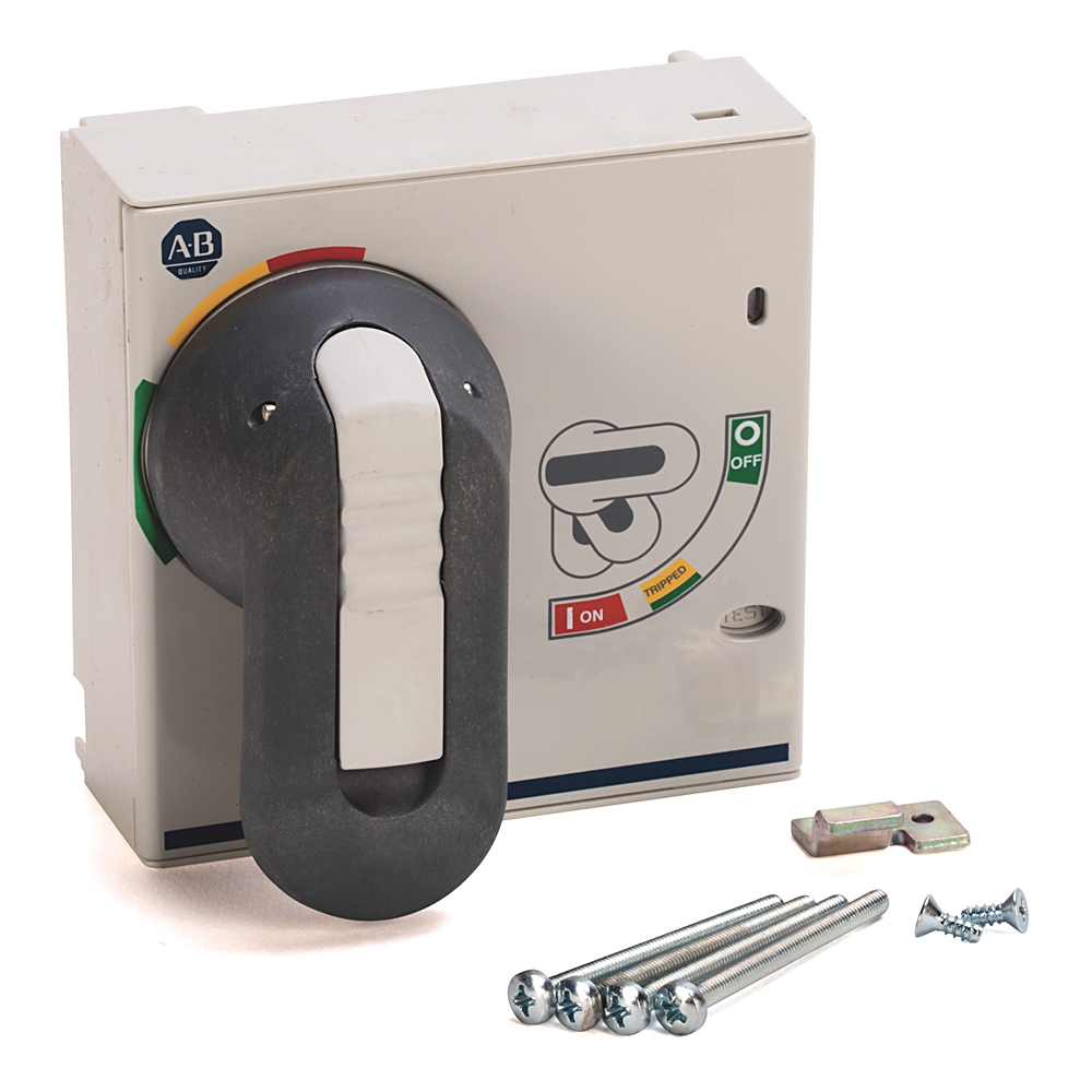 Allen-Bradley 140G-K-RMB Circuit Breaker Accessory,Frame K,Direct Rotary Handle,Qty 1,Black