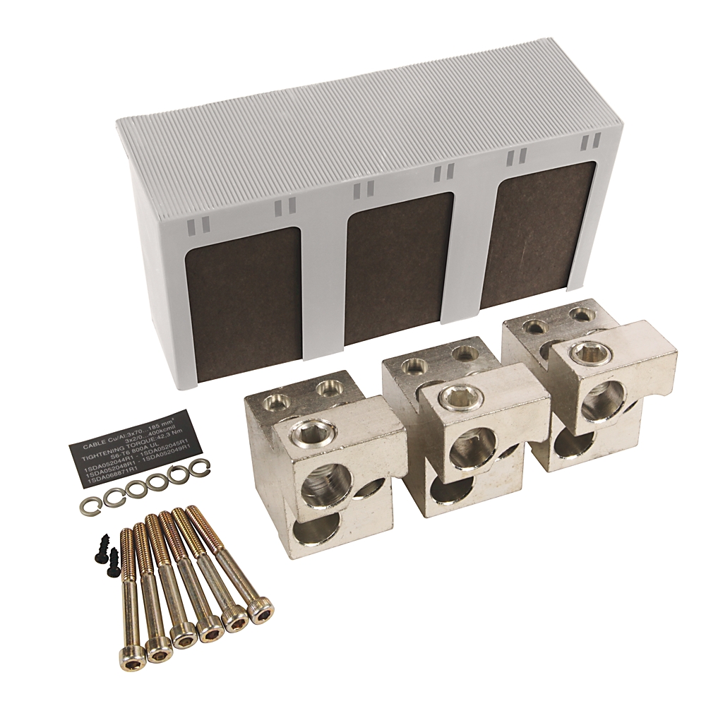 Allen-Bradley 140G-M-TLA34 Circuit Breaker Accessory,Frame M,Terminal Lug,Qty 4,FCCuAl 3x2/0 400(70 185)