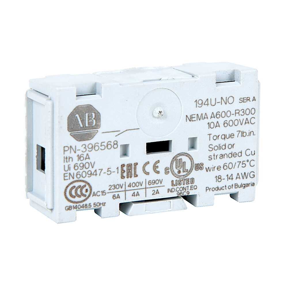Allen-Bradley 194U-NO - Auxiliary Contact Block