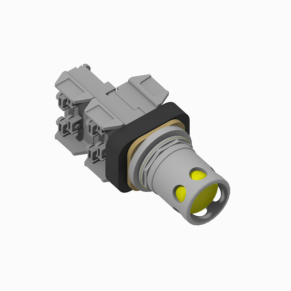 Allen-Bradley 800T-QAH2YG1 - Pushbuttons & Pilot Devices