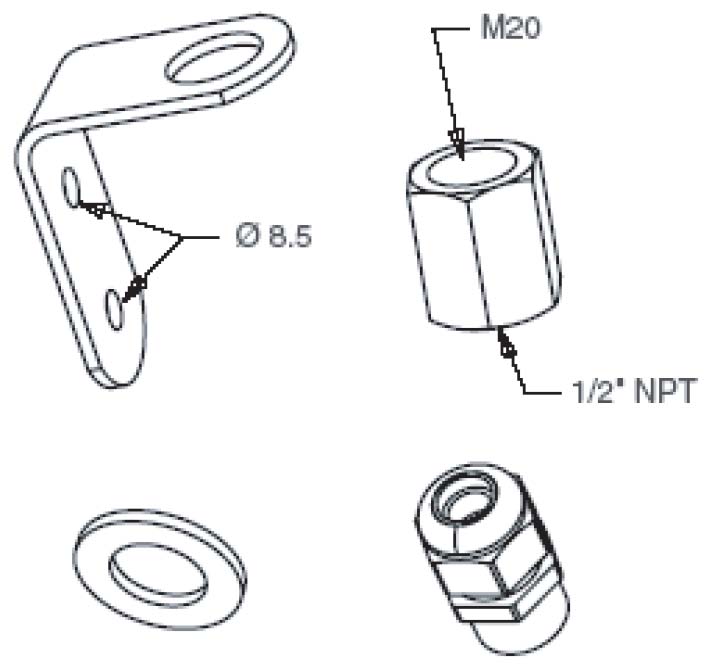 Allen-Bradley 855D-ABVM - Cable Connectors