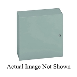 B-Line 20168-1 D80 Subclass Medium Panel Enclosure, 16 in W x 8.62 in D x 20 in H, NEMA 1/IP30, 16 ga Steel