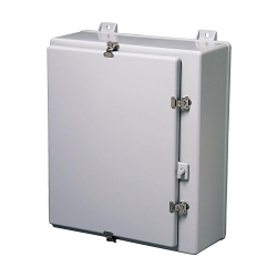 B-Line 302410-4XF 1-Door Electrical Enclosure, 26.32 in W x 11.95 in D x 33.41 in H, NEMA 4X/3R/12, Fiberglass Reinforced Polyester