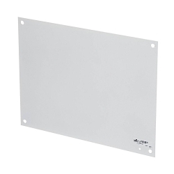 B-Line AW3030-1P PremierTM AW3030-1P Flat Enclosure Panel, 28-1/2 in W x 26 in H, Steel, White