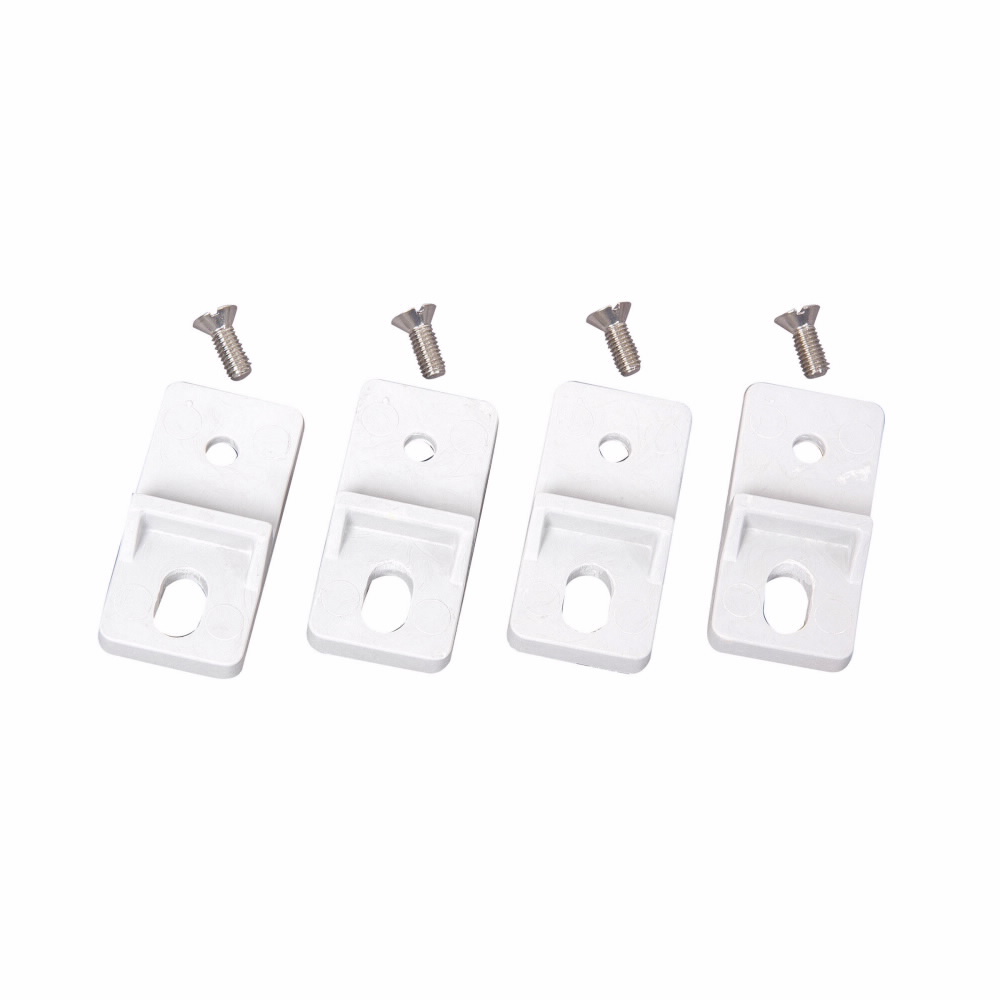 B-Line MTGFTKITSD Enclosure Mounting Feet and Castor, Fiberglass