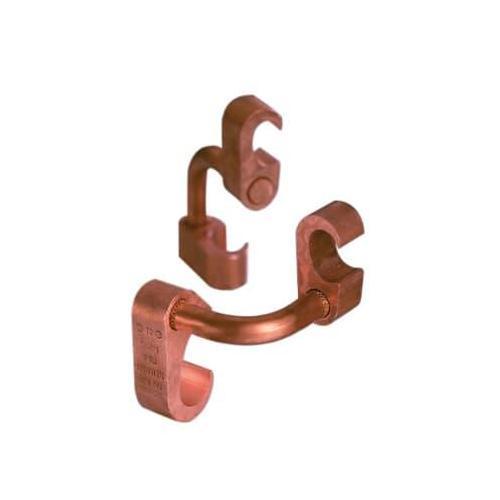 Blackburn 54900L E-Z Ground® 54900L Grounding Compression Connector, 250 to 500 kcmil Conductor, 5/8 to 3/4 in Rod, Copper