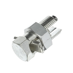 Blackburn APS11 Type APS Dual Rated Split Bolt Connector, 4 to 1/0 AWG Stranded Aluminum/Copper Conductor, 0.875 x 2.07 in Bolt, Aluminum