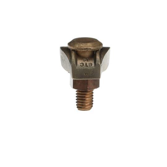 Blackburn GTC14 E-Z Ground® GTC14 1-Piece Type GTC Mechanical Non-Insulated Tower Grounding Clamp, 2/0 AWG to 250 kcmil Conductor, Copper