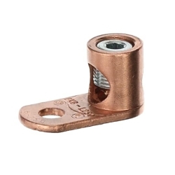 Blackburn L250 Type L Compact Mechanical Connector, 6 AWG to 250 kcmil Stranded Copper Conductor, 13/32 in Stud, 1 Bolt Holes, Copper