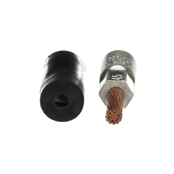 Blackburn PA35 Color-Keyed® PA35 Straight Pin Adapter Terminal, 350 kcmil Conductor, Die Code: 87H, 1-5/8 in L Pin, Aluminum