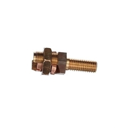 Blackburn SP8SL E-Z Ground® SP8SL Type SP Long Stud Non-Insulated Mechanical Service Post Connector, 1 Conductors, 4/0 to 1 AWG Conductor, 5/8-11 x 1-1/2 in Stud, Bronze Alloy/Copper