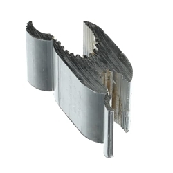 Blackburn WR719 Type H Wide Range Compression Tap Connector, H Shape, 266 to 397 kcmil ACSR, 250 to 400 kcmil Stranded Main/Run, 3 to 2/0 AWG ACSR, 2 to 2/0 AWG Stranded, 1 to 3/0 AWG Solid Tap, Aluminum