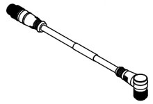 Brad DNDF32A-M010 - Double-ended cordsets