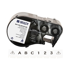 Brady M4C-500-595-WT-BK - Maintenance Products