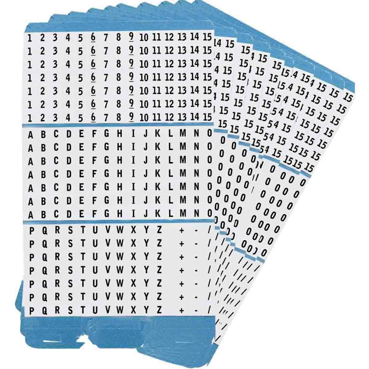 Brady PWM-A-Z 0-15 - Wire & Component Labels