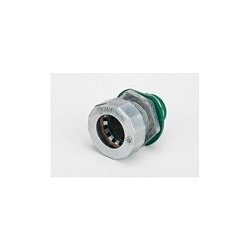 Bridgeport 251-MSRTI Mighty-Seal® PUSH-EMT® 251-MSRTI Raintight Insulated Throat Conduit Connector, 3/4 in Trade, For Use With PUSH-EMT® Conduit, Die-Cast Zinc, Ball Burnished
