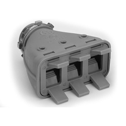 Bridgeport 630-NM2 Mighty-Merge® 630-NM2 Multi-NM Connector, 3/4 in Trade, 6 Conductors, Plastic