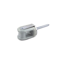 Bridgeport RWH-1 Reinforced Wire Holder, For Use With Service End Cable, Porcelain