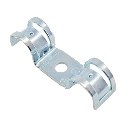 Bridgeport USD-4461 Mighty-Hold® USD-4461 1-Hole Duplex Universal Strap, 3/8 in Conduit, Steel