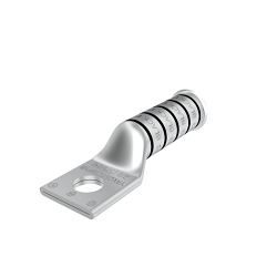 Burndy YAV26TC38FXB HYLUGTM YAV26TC38FXB YAV-TC-FXB 1-Hole Compression Lug, 2/0 AWG Stranded Copper Conductor, Die Code: 13, 3/8 in Stud, Tin Plated Copper