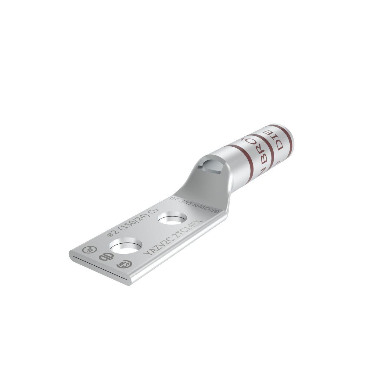 Burndy YAZV2C2TC14FX - Lug Compression Connectors